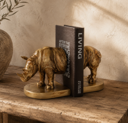 Sujeta libros Rino