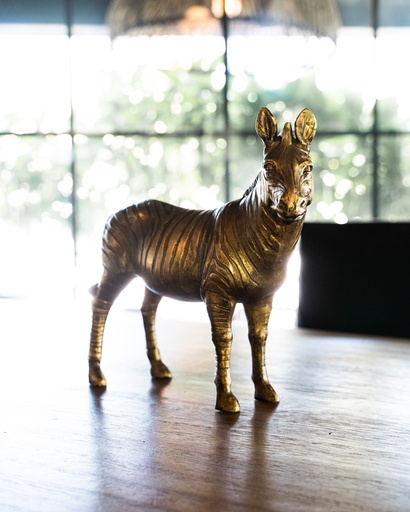 Figura Cebra Dorada