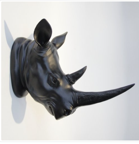 Figura Rinoceronte Negro