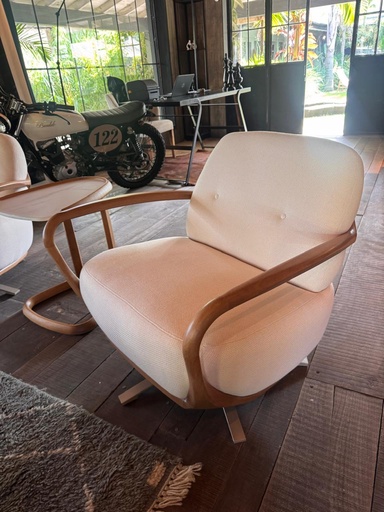 Poltrona Giratoria London