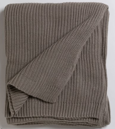 Manta Seed Stitch Olive 140 x 178