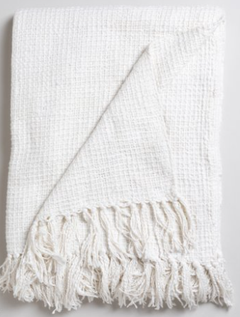 Manta Basket Weave Knit Off White